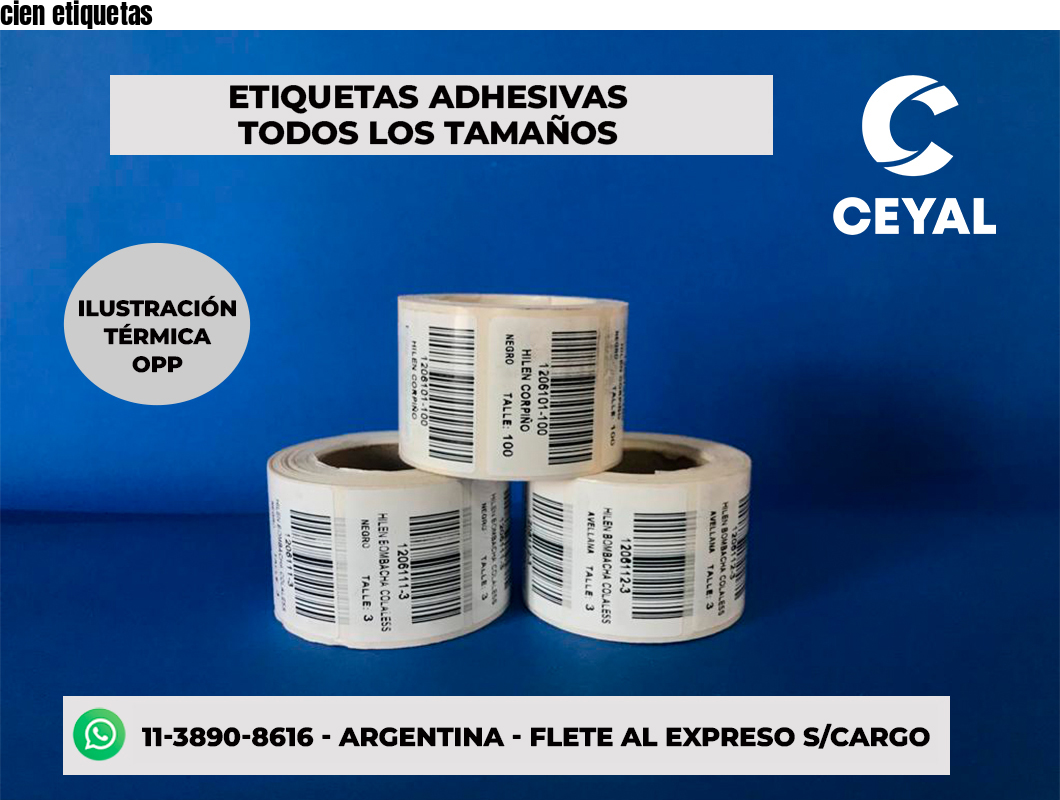 cien etiquetas
