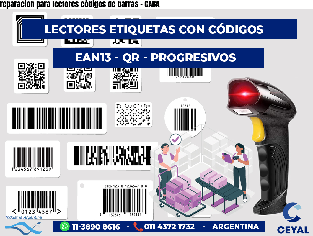 reparacion para lectores códigos de barras - CABA