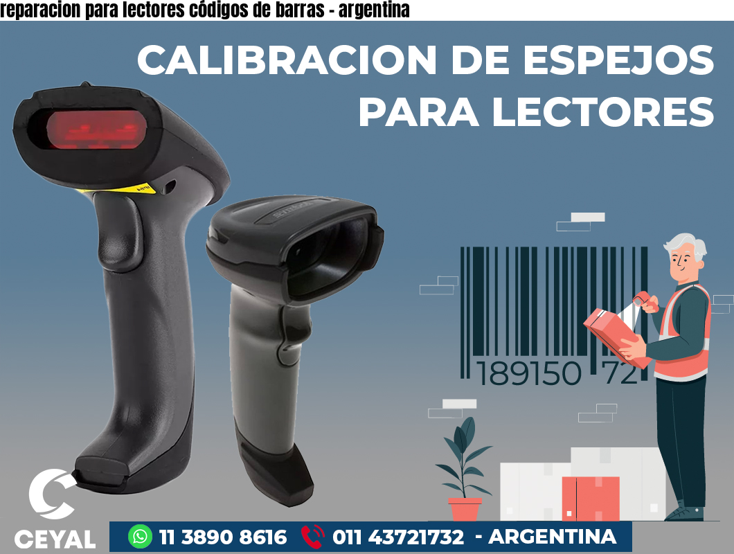 reparacion para lectores códigos de barras – argentina
