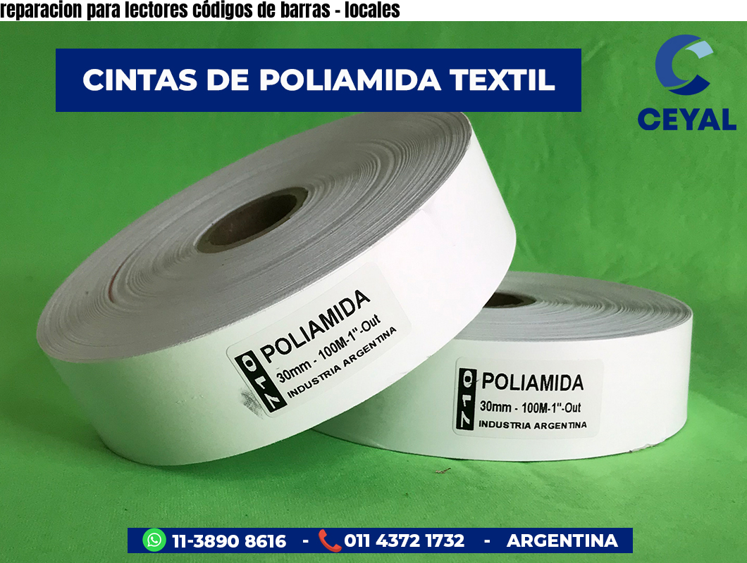 reparacion para lectores códigos de barras - locales