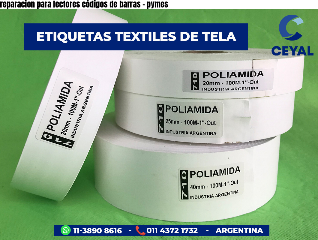 reparacion para lectores códigos de barras - pymes