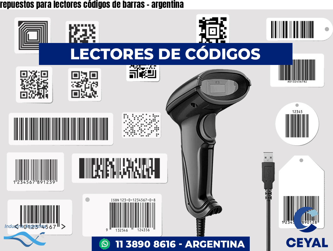 repuestos para lectores códigos de barras - argentina