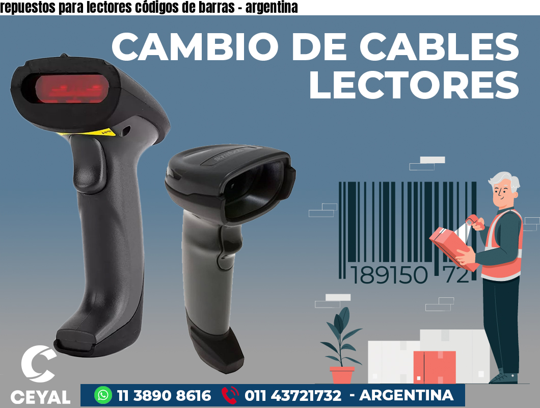 repuestos para lectores códigos de barras – argentina