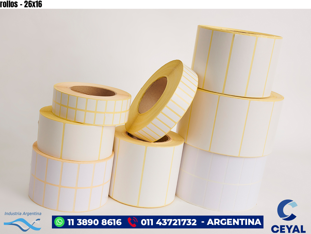 rollos - 26x16