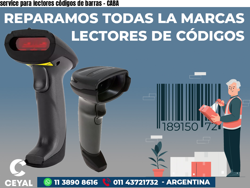 service para lectores códigos de barras – CABA