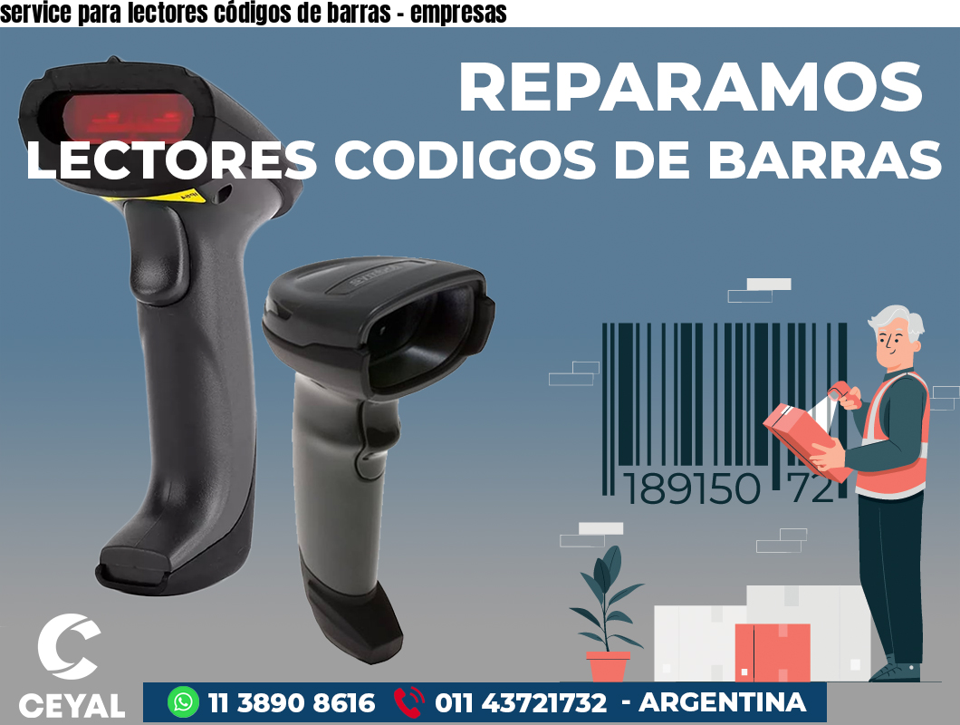 service para lectores códigos de barras – empresas