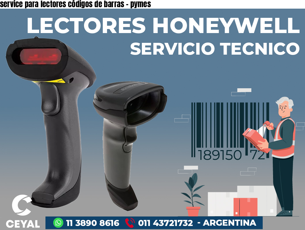 service para lectores códigos de barras – pymes