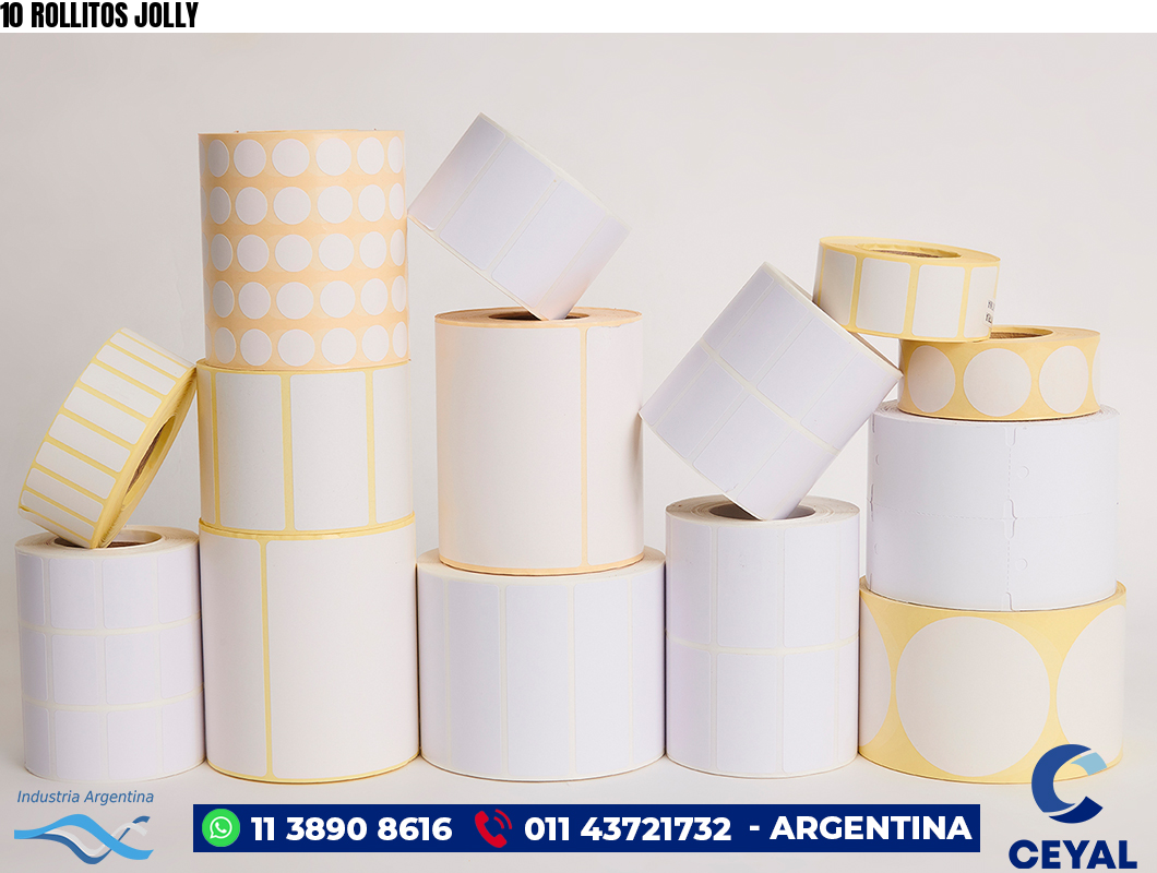 10 ROLLITOS JOLLY