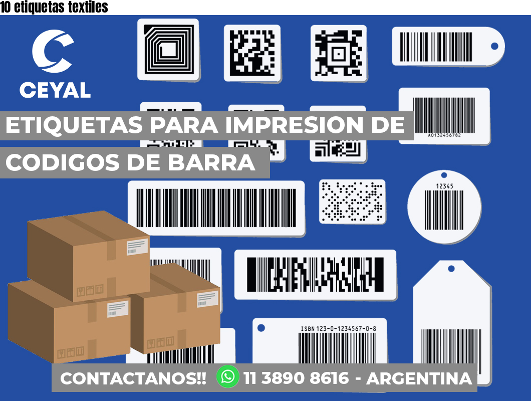 10 etiquetas textiles