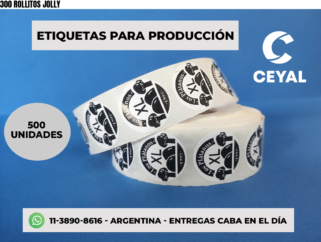 300 ROLLITOS JOLLY