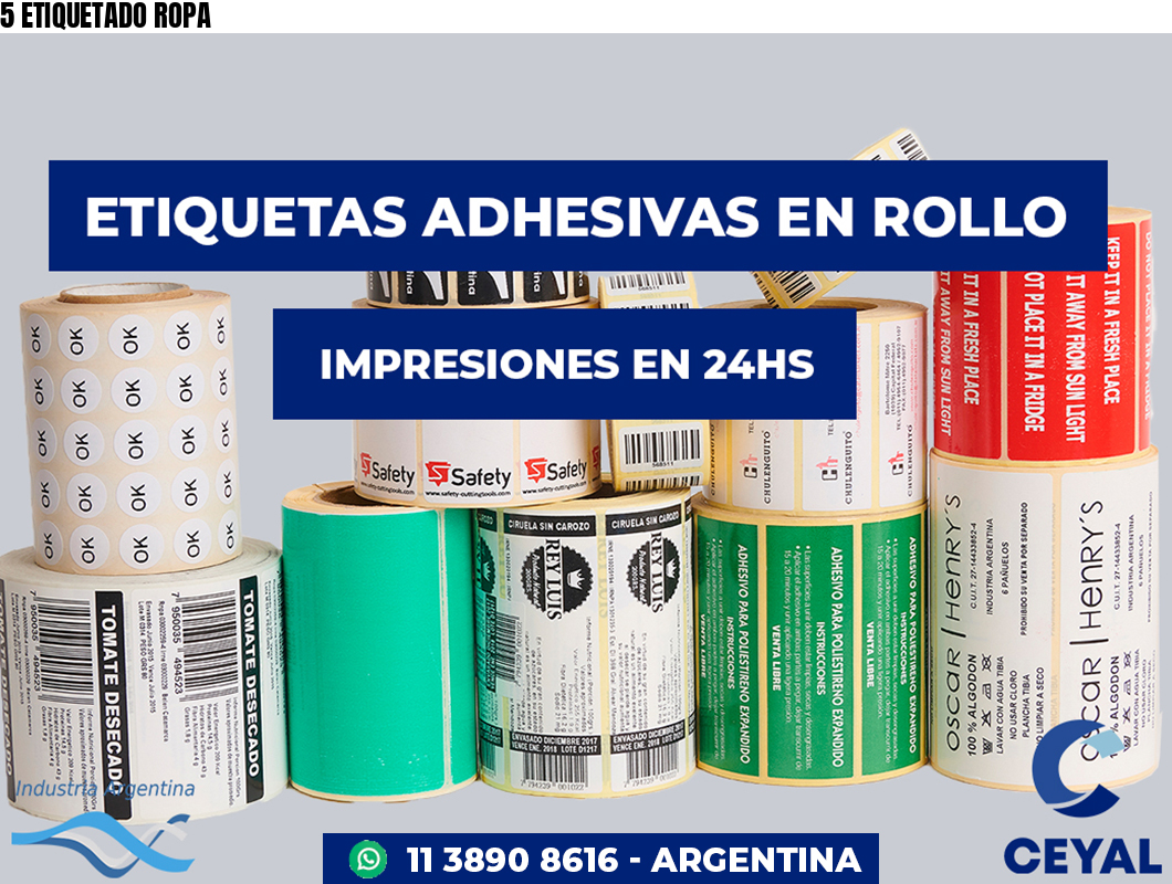 5 ETIQUETADO ROPA