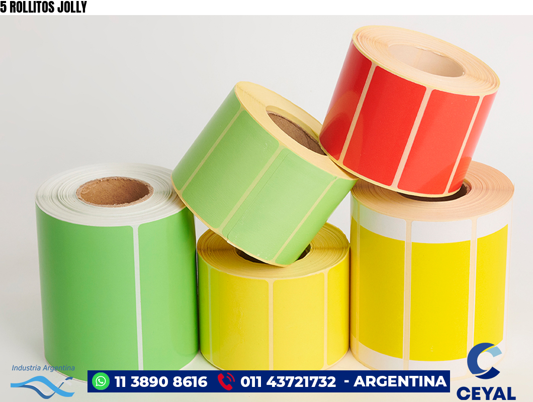 5 ROLLITOS JOLLY