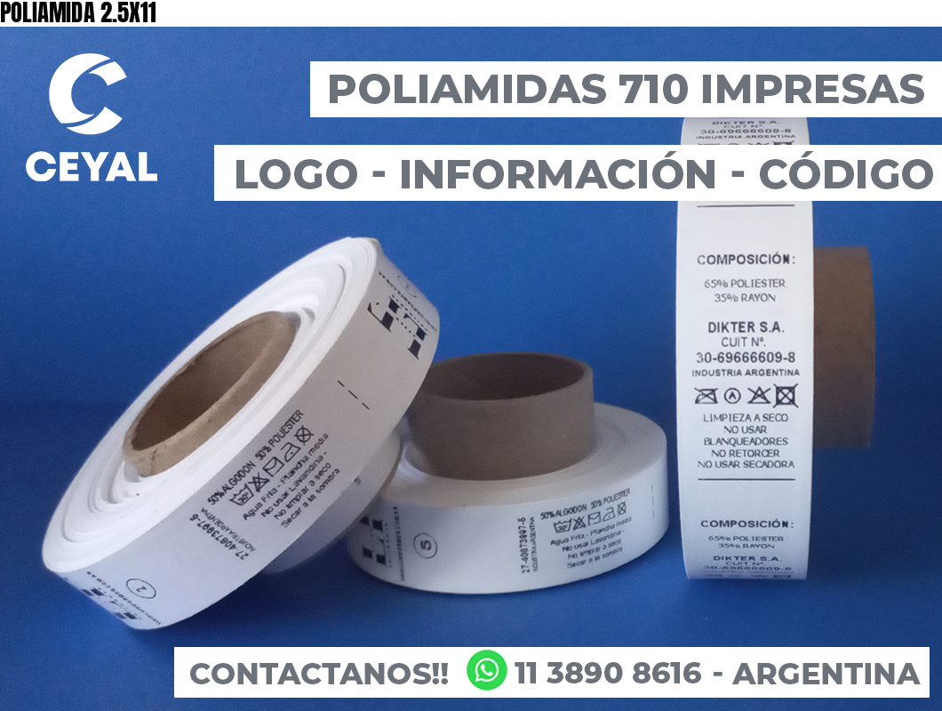 POLIAMIDA 2.5X11