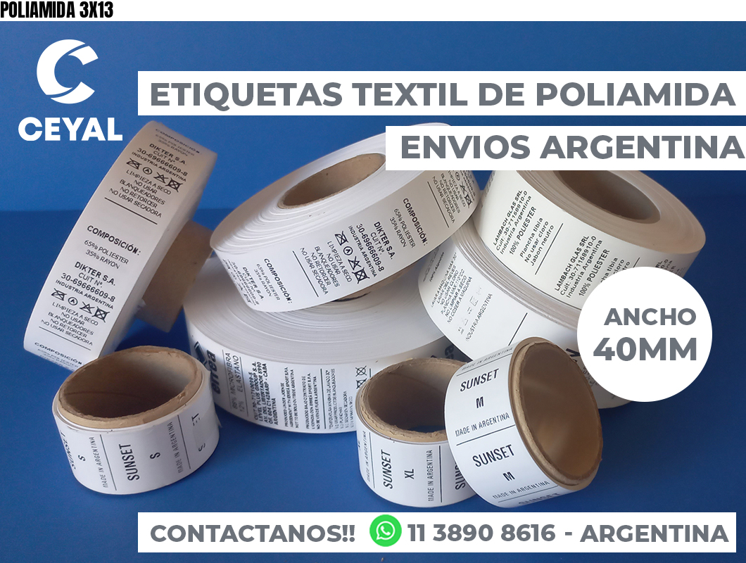 POLIAMIDA 3X13