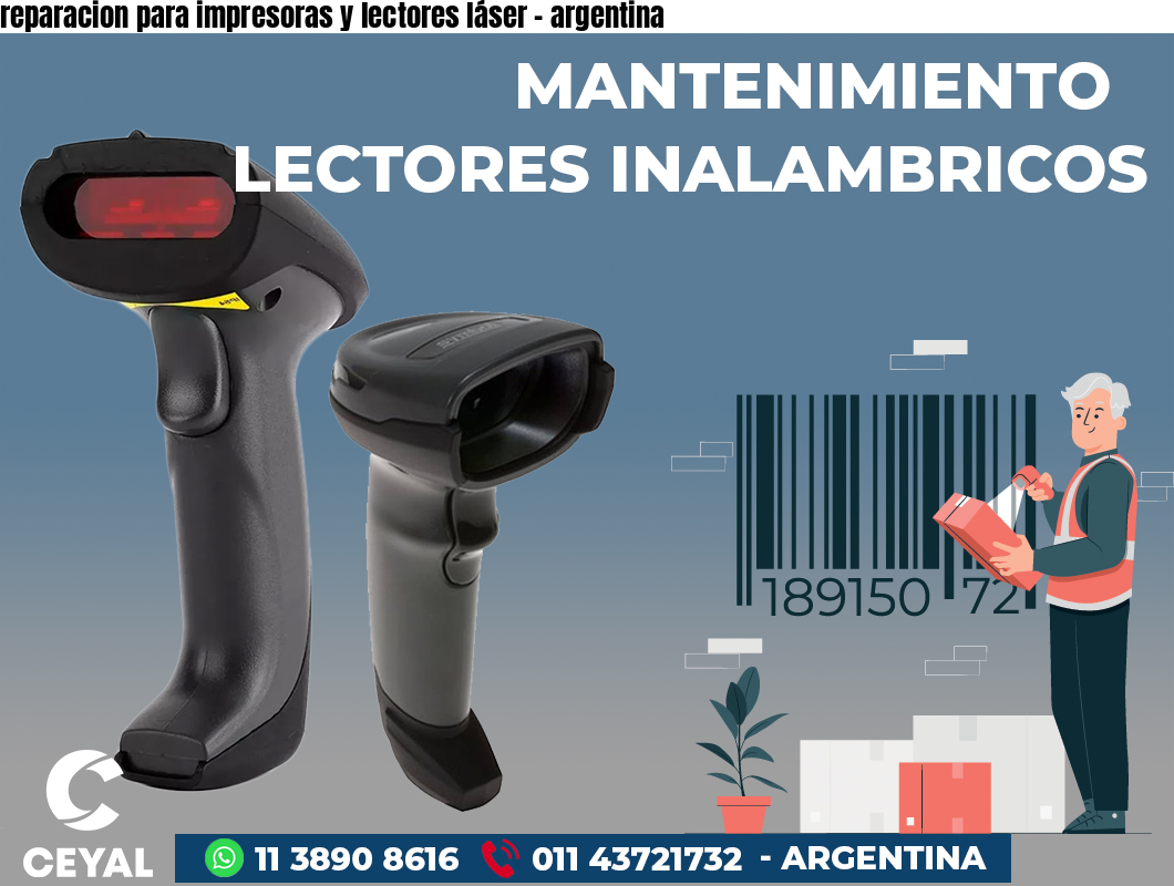 reparacion para impresoras y lectores láser - argentina