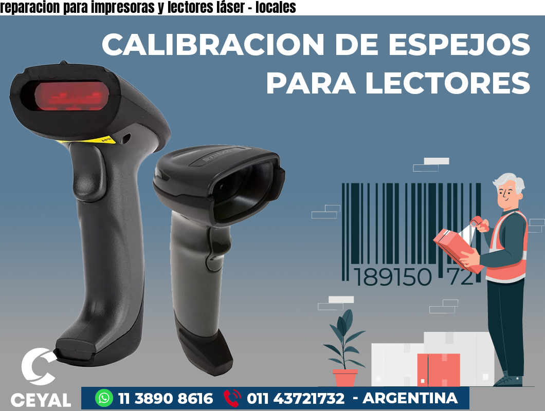reparacion para impresoras y lectores láser - locales