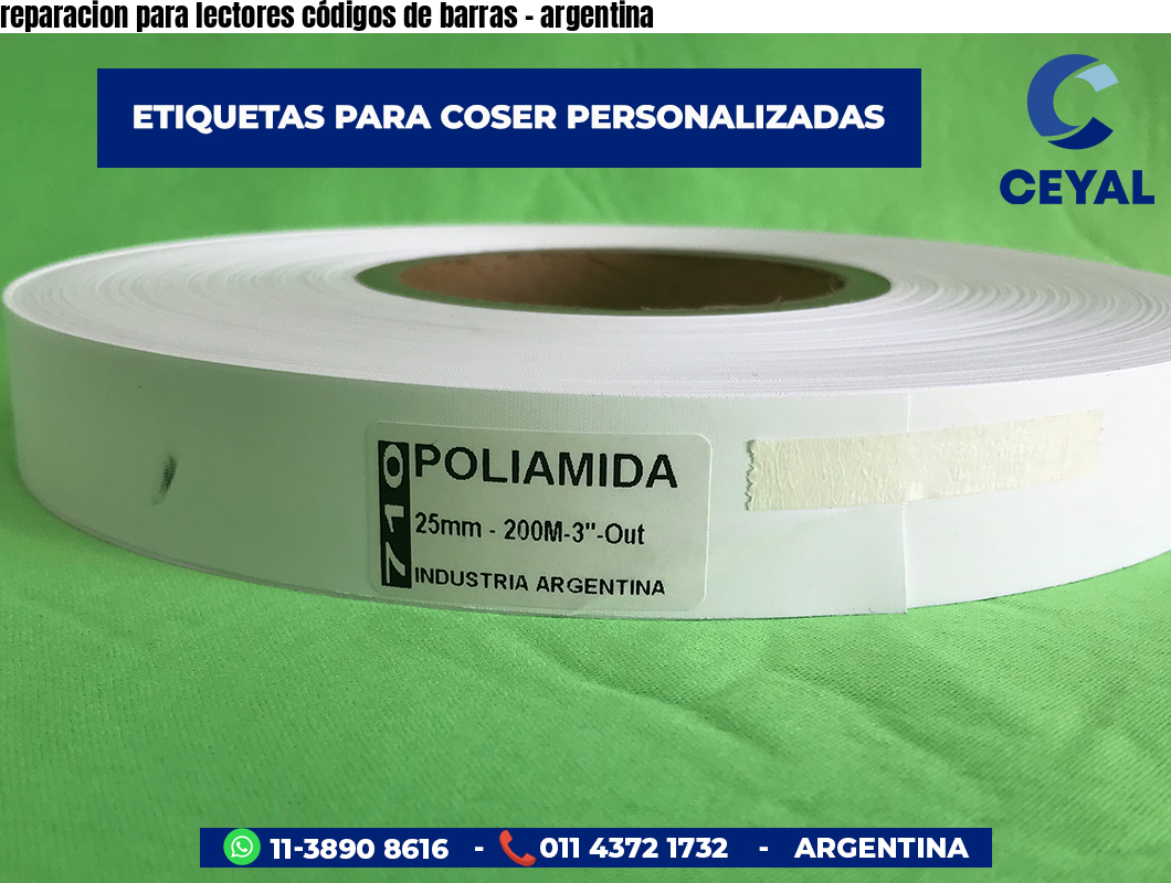 reparacion para lectores códigos de barras - argentina