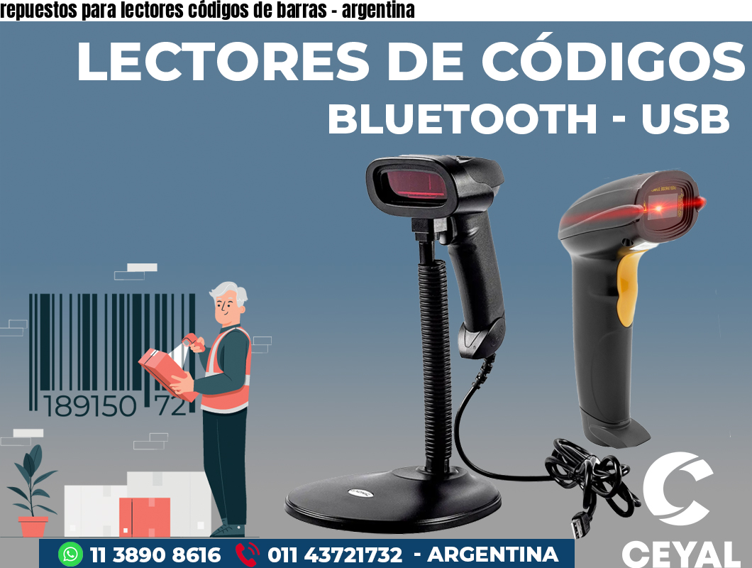 repuestos para lectores códigos de barras – argentina