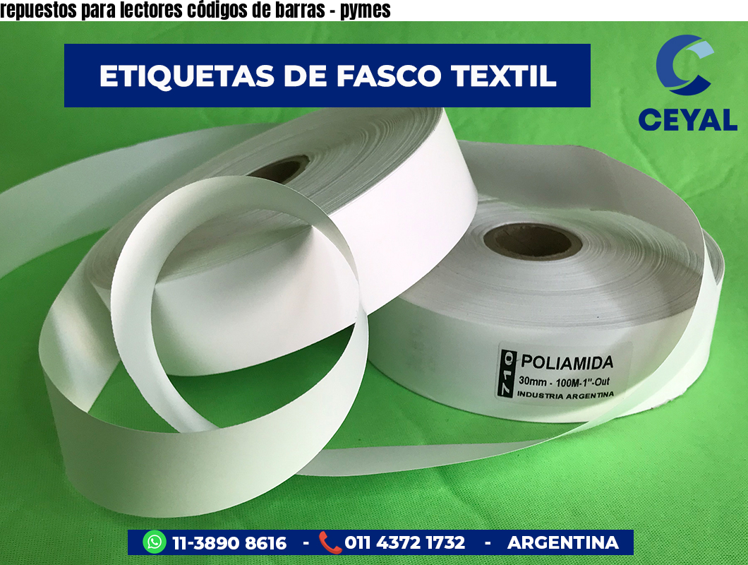 repuestos para lectores códigos de barras - pymes