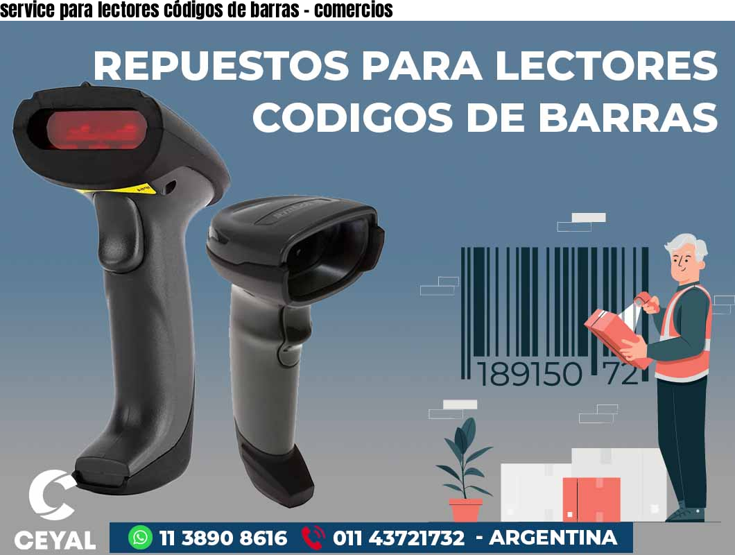 service para lectores códigos de barras – comercios