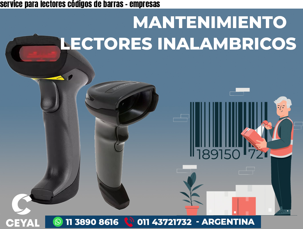 service para lectores códigos de barras – empresas