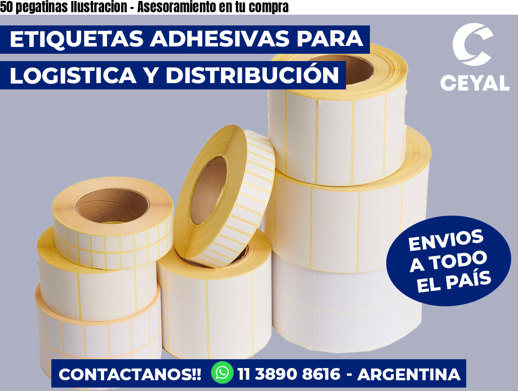 50 pegatinas Ilustracion - Asesoramiento en tu compra