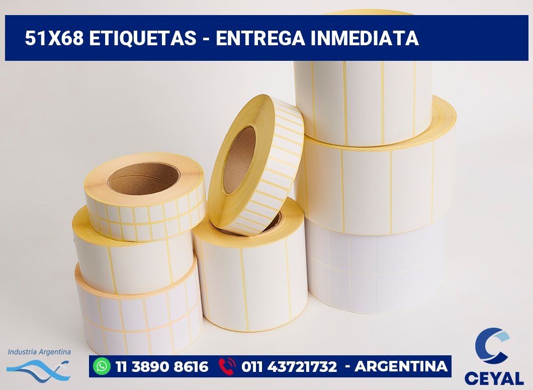 51x68 Etiquetas