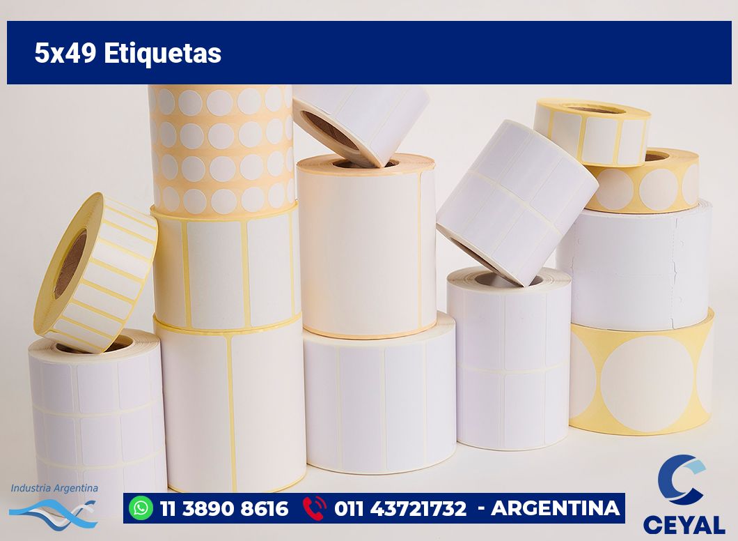 5x49 Etiquetas