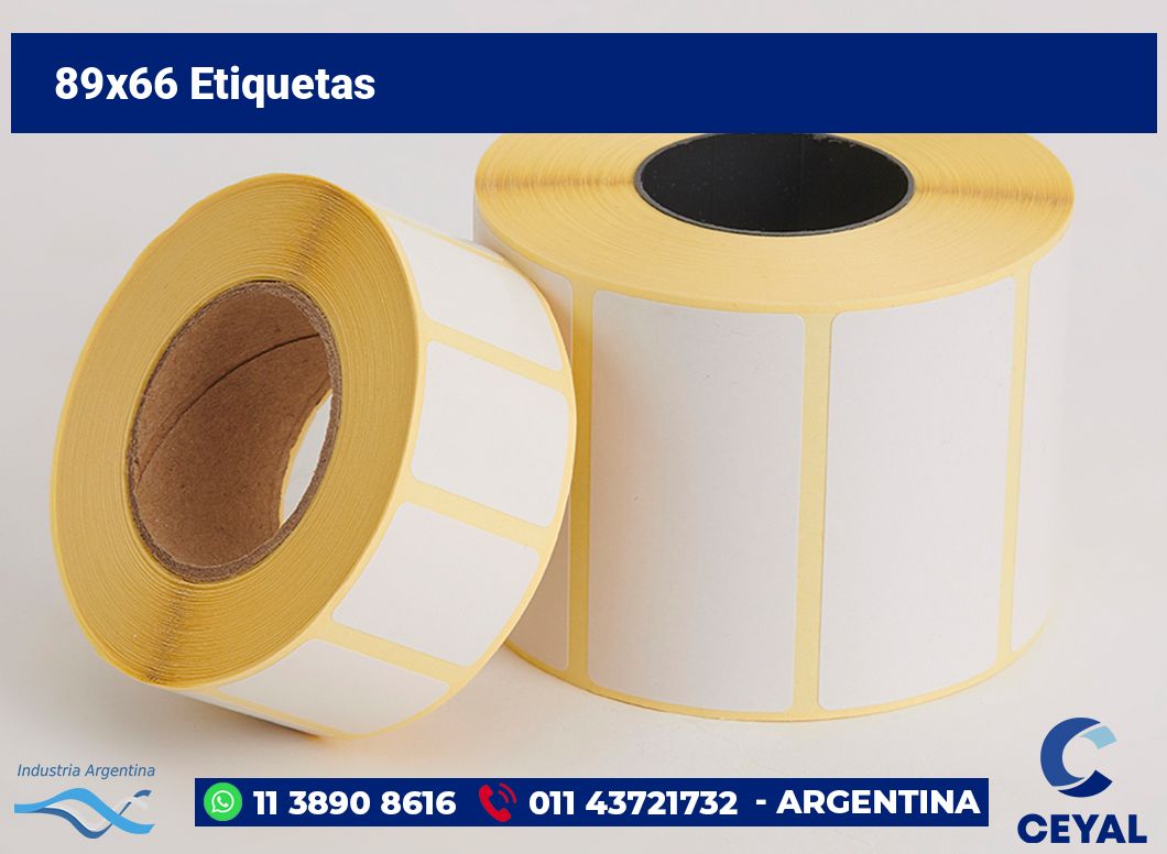 89x66 Etiquetas