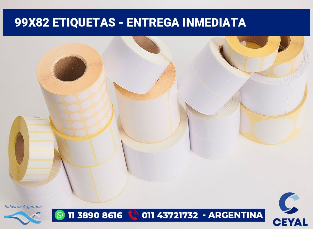 99x82 Etiquetas