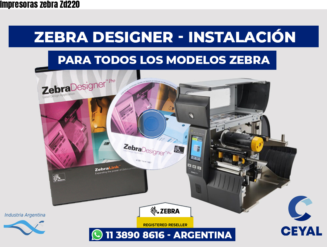 Impresoras zebra Zd220