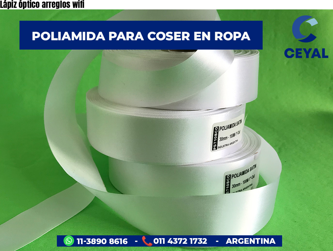 Lápiz óptico arreglos wifi