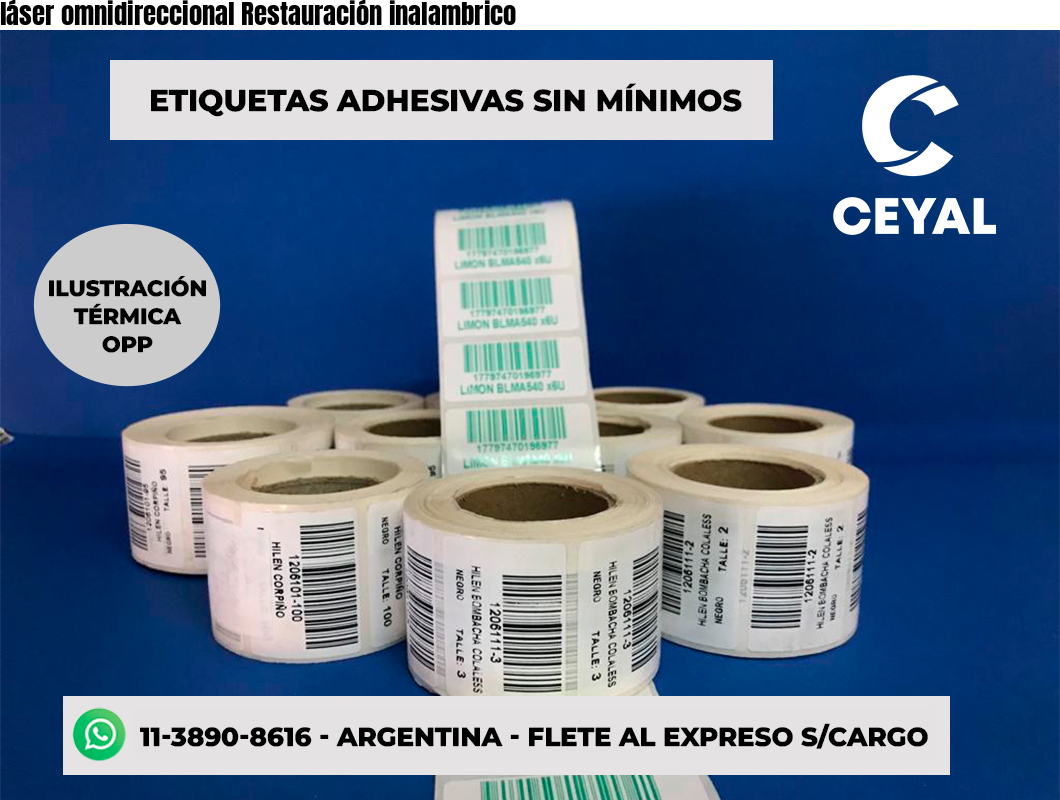 láser omnidireccional Restauración inalambrico