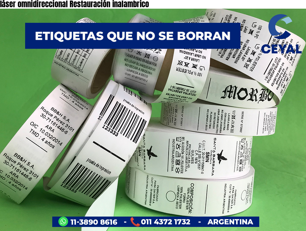 láser omnidireccional Restauración inalambrico