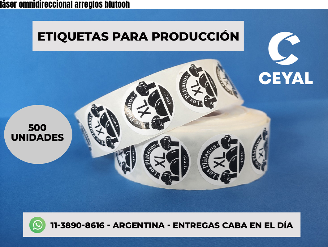 láser omnidireccional arreglos blutooh
