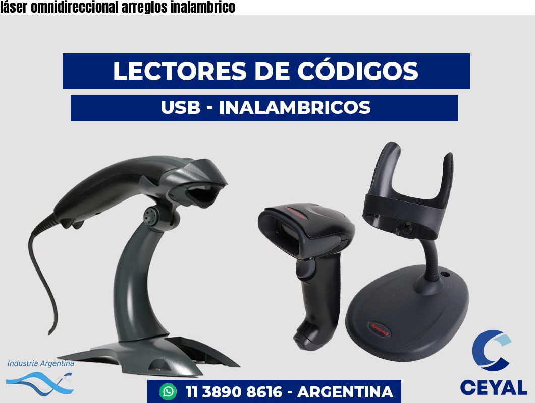 láser omnidireccional arreglos inalambrico