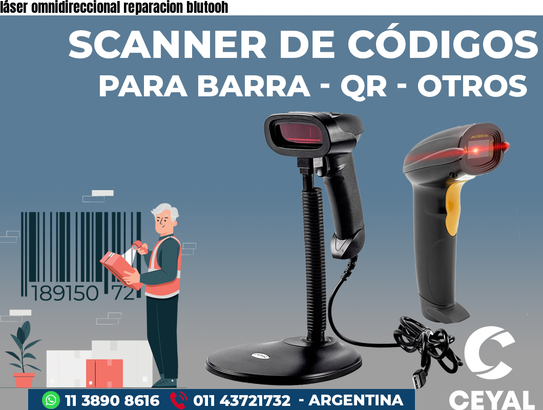láser omnidireccional reparacion blutooh