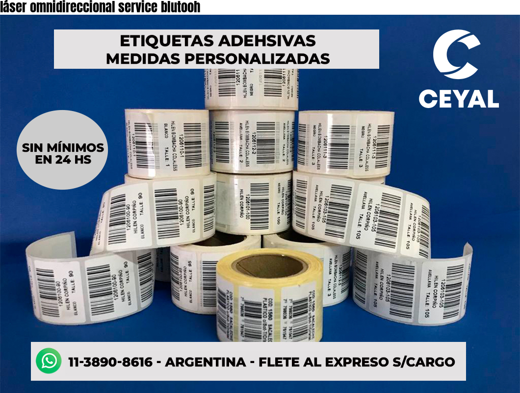 láser omnidireccional service blutooh