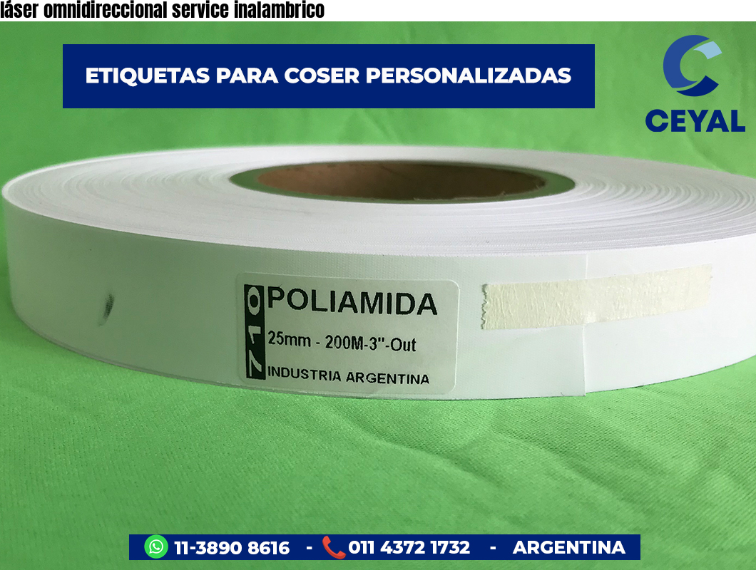 láser omnidireccional service inalambrico