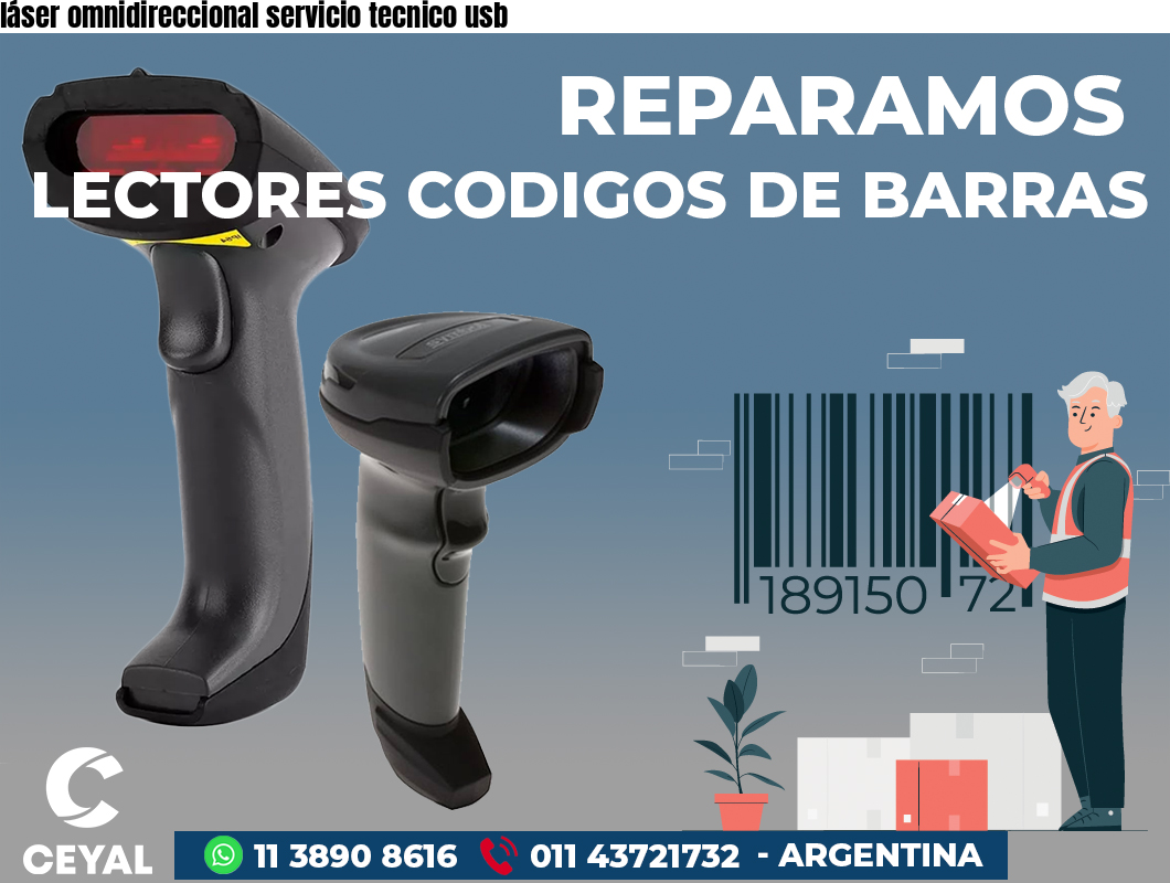 láser omnidireccional servicio tecnico usb