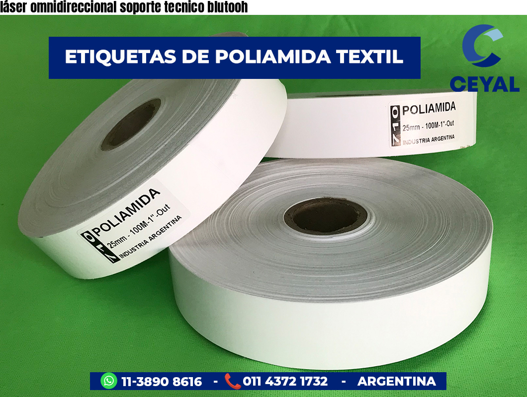 láser omnidireccional soporte tecnico blutooh