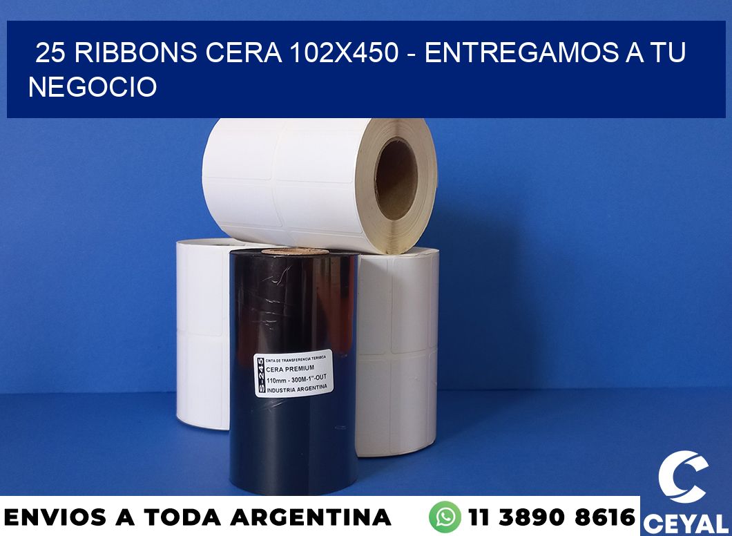 25 Ribbons cera 102×450 – entregamos a tu negocio