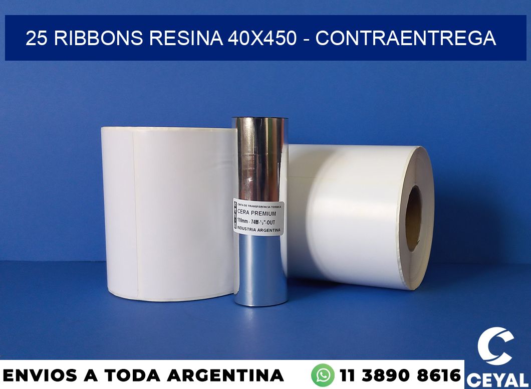 25 Ribbons resina 40×450 – contraentrega