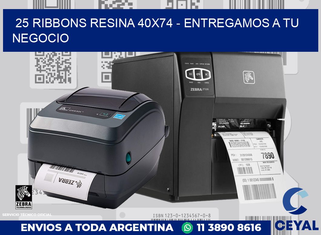 25 Ribbons resina 40x74 - entregamos a tu negocio