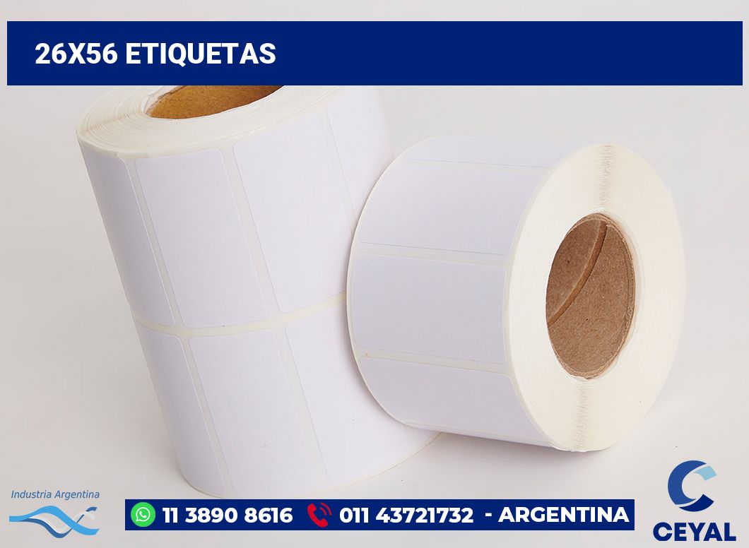 26x56 Etiquetas