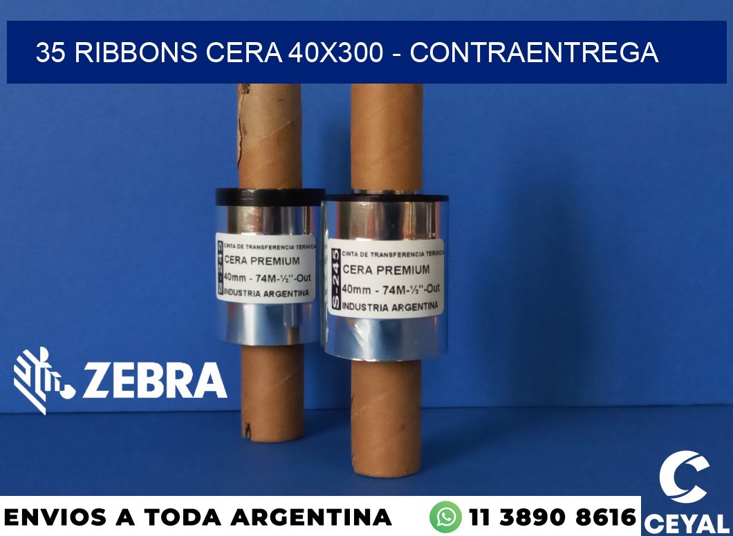 35 Ribbons cera 40x300 - contraentrega