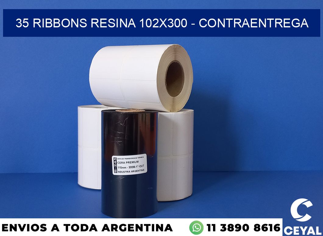 35 Ribbons resina 102×300 – contraentrega