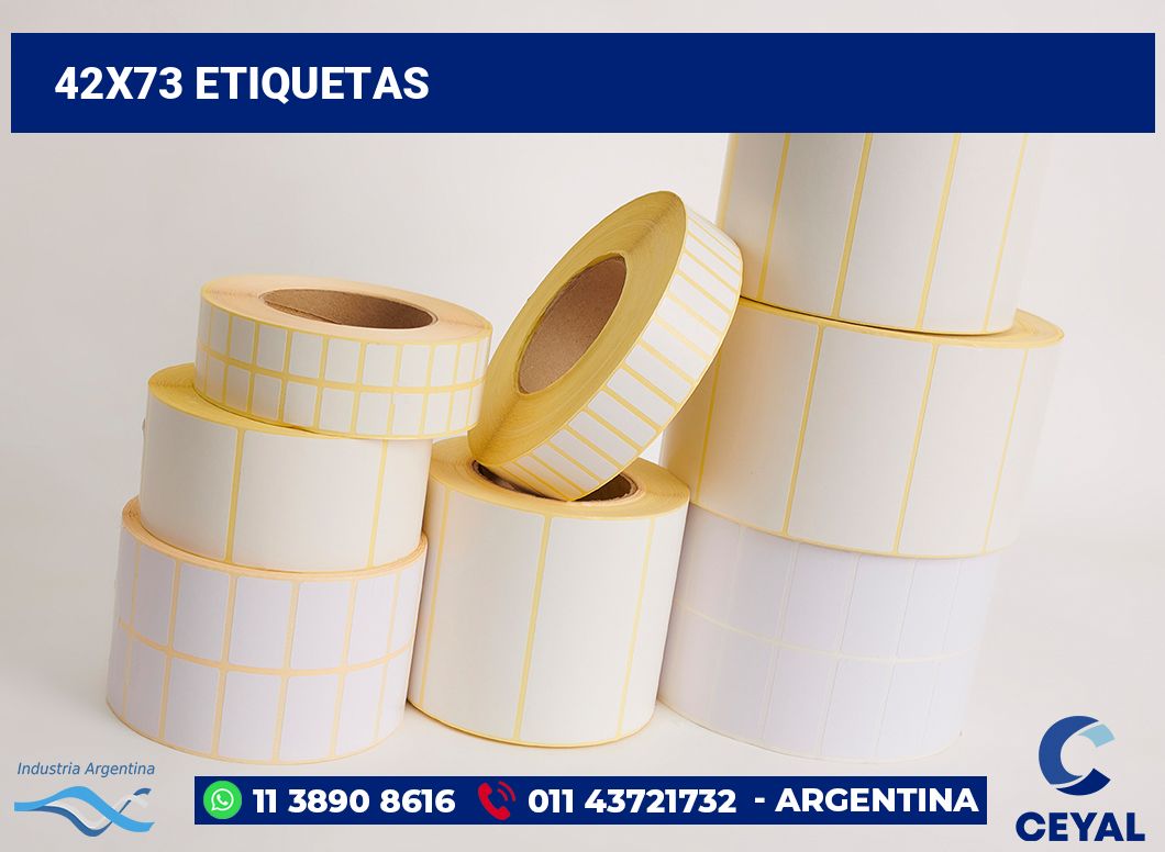 42x73 Etiquetas