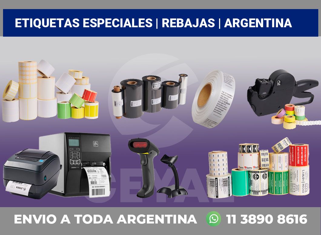 Etiquetas especiales | Rebajas | Argentina