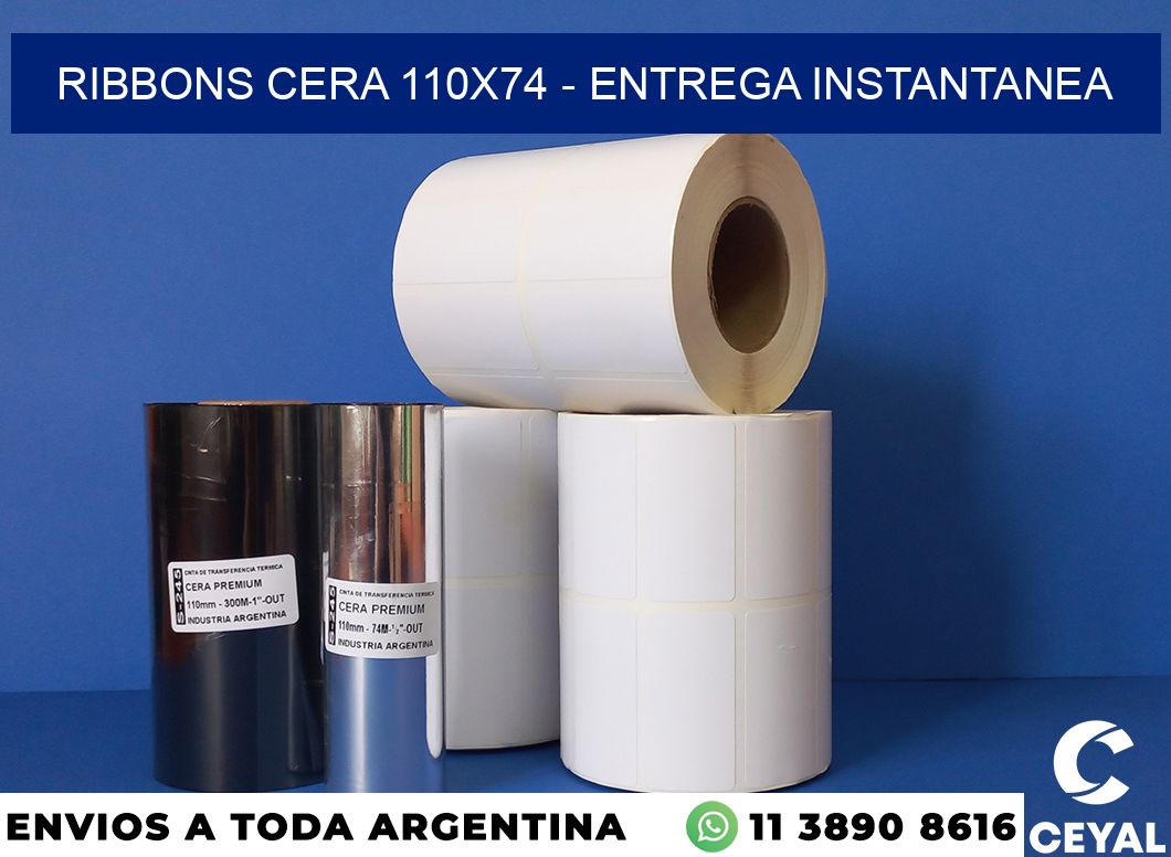 Ribbons cera 110×74 – entrega instantanea